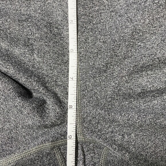 Athleta Chaturanga Capri Crop Leggings Gray Stretchy Activewear Sz L - Picture 8 of 10